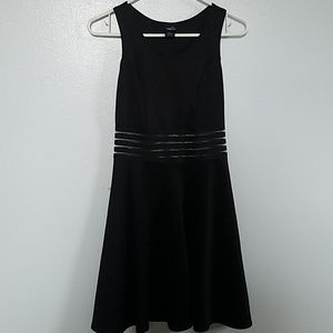 Black mini dress